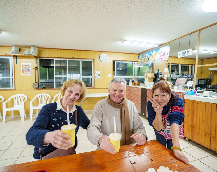 Tropical Fruit Juice Stand